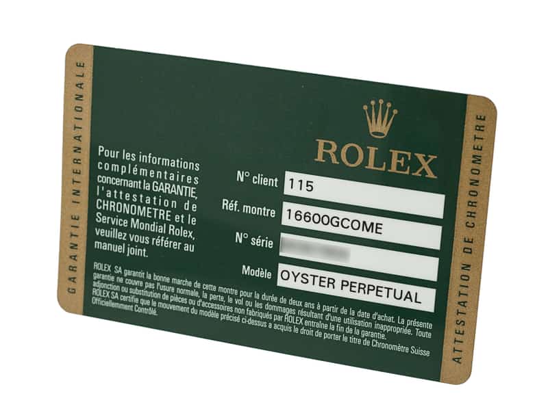 Rolex Sea-Dweller 16600 - Comex
